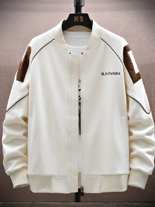 Spring Autumn Embroidered Baseball Sports Set - Stylish Jacket & Pants - Buy Center