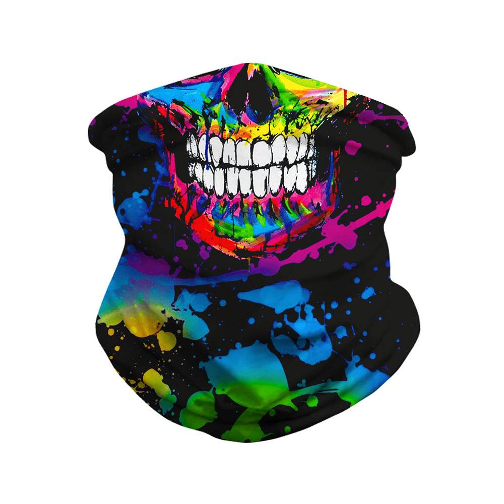 Skull Digital Outdoor Face Mask - Insect-Proof, Stylish & Durable - Buy Center