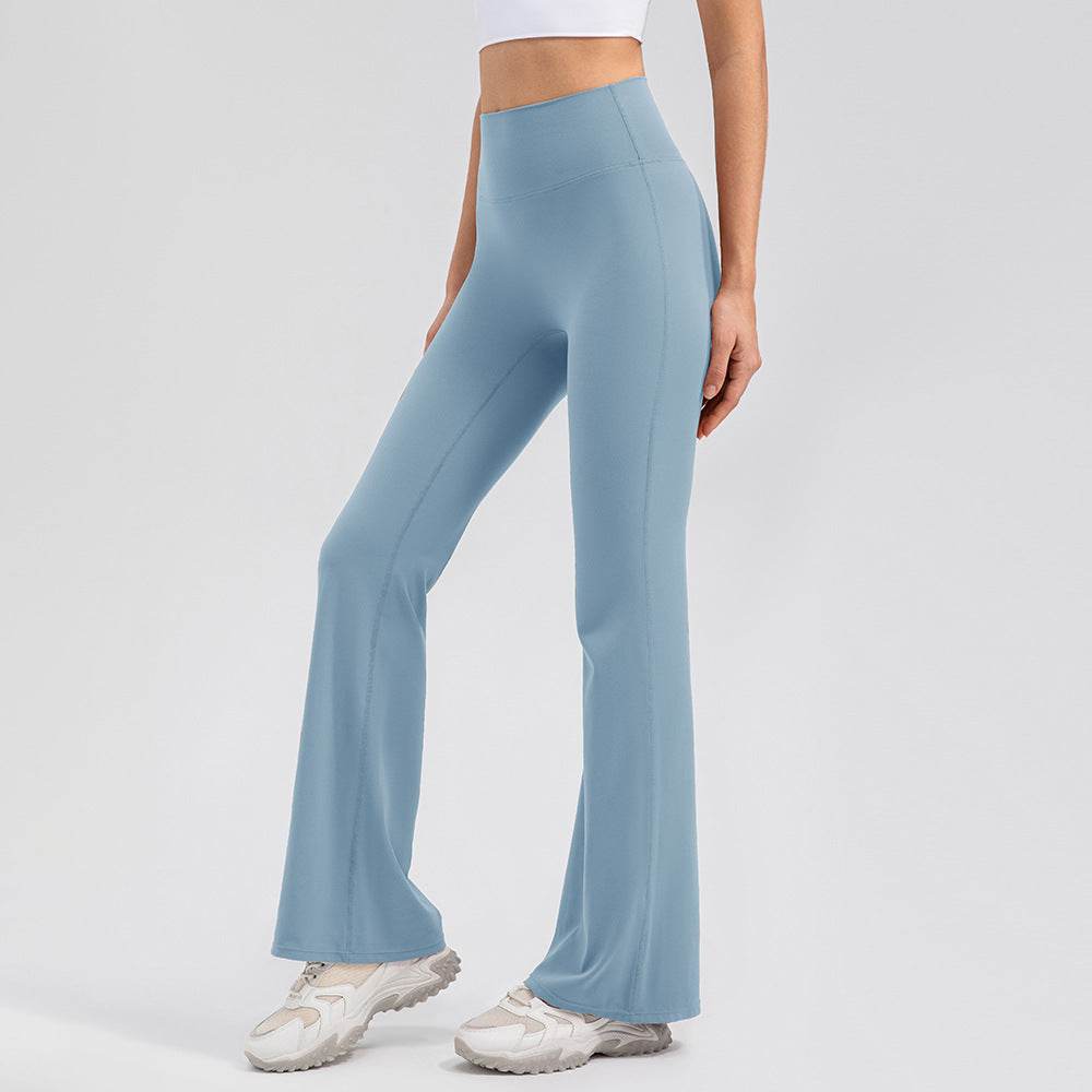 Buycenter High Waisted Hip Lifting Yoga Pants - Flared, Breathable Fit - Buy Center