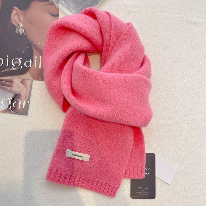 Women's Pure Wool Scarf - Cozy Wraps in Stylish Tie-Dye Colors - Buy Center