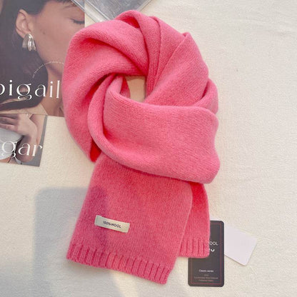 Women's Pure Wool Scarf - Cozy Wraps in Stylish Tie-Dye Colors - Buy Center
