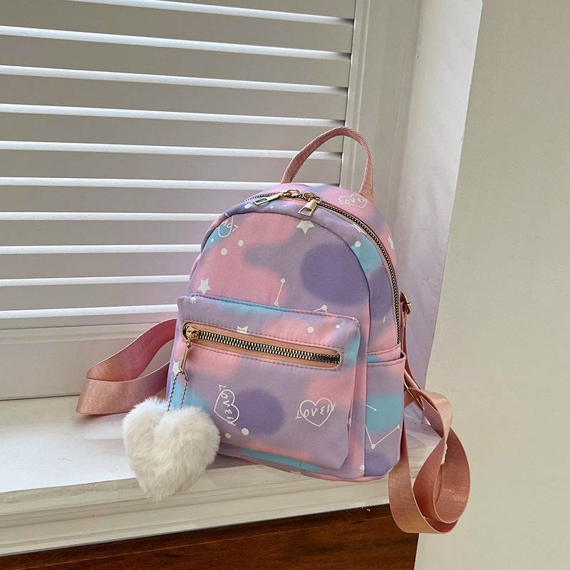 Large Capacity Nylon Backpack - Stylish Candy Colors for Boys 2025 - Buy Center