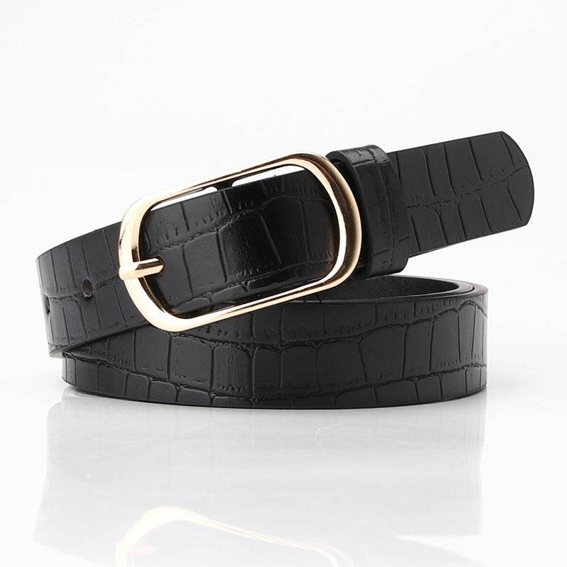 Fashion All-Matching Women's Belt - Durable Pin Buckle, Stylish Colors - Buy Center