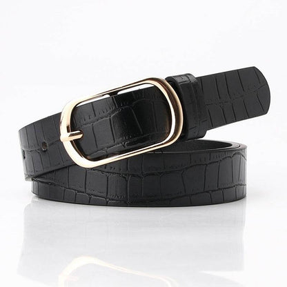 Fashion All-Matching Women's Belt - Durable Pin Buckle, Stylish Colors - Buy Center