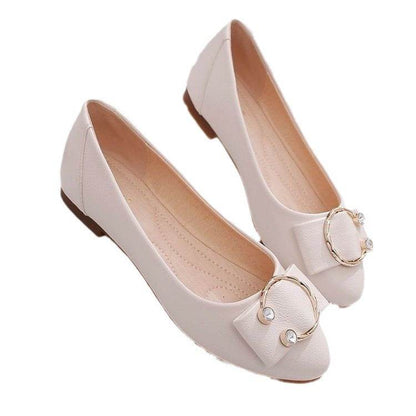 Buycenter Soft Bottom Mary Jane Flats - Casual Low-Cut Shoes for Everyday Use - Buy Center