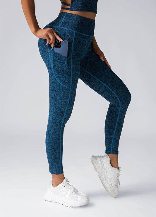 Buycenter High Waist Scrunch Seamless Gym Pants - Butt Lift & Stretchy Fit - Buy Center