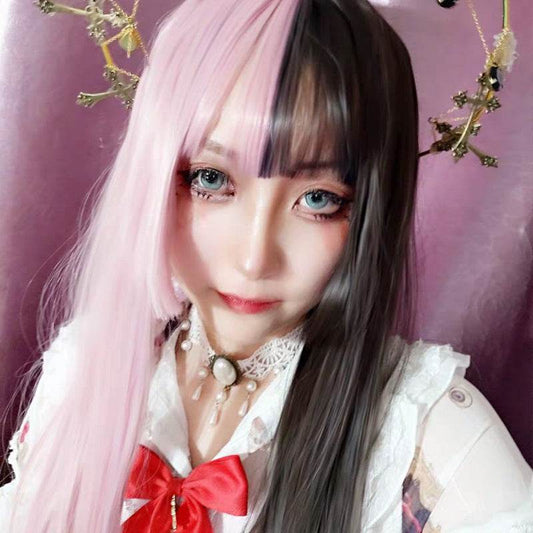 Long Straight Anime Cosplay Wig - High Temp Wire, Air Bangs for Women - Buy Center