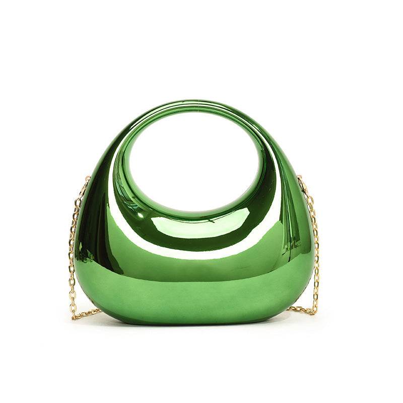 Small Acrylic Gold Handbag - Trendy Shoulder Bag for Daily Use - Buy Center