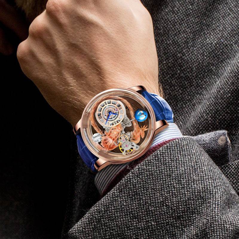 Men's Quartz Tourbillon Watch - Waterproof with Sapphire Glass 2025 - Buy Center
