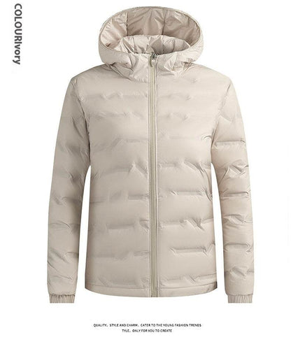 Couple Hooded Down Jacket - Stylish Warmth & Heat Preservation 2025 - Buy Center