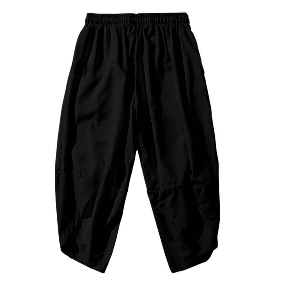 Men's 3D Creative Printed Cropped Pants - Stylish Sun & Moon Design - Buy Center