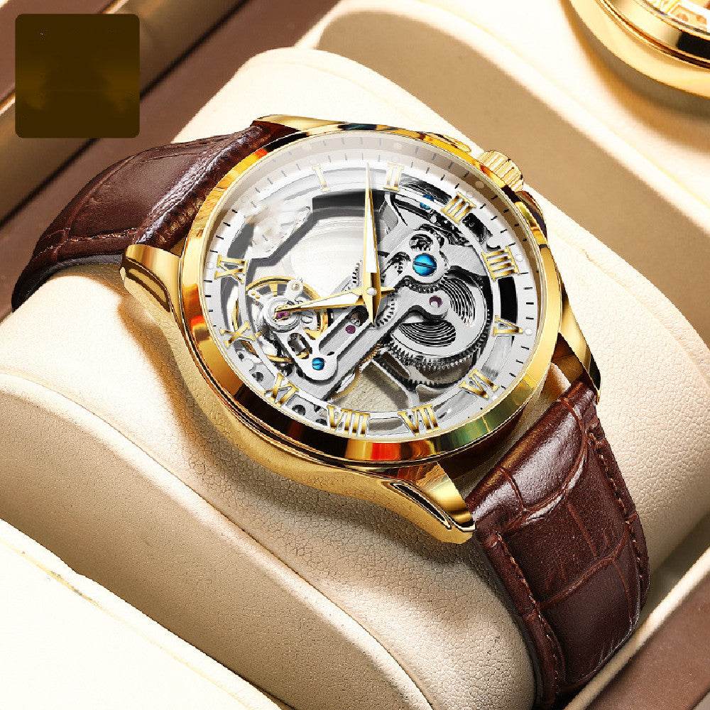 Buycenter Men's Waterproof Luminous Mechanical Watch - Fashion Style, 41mm Dial - Buy Center