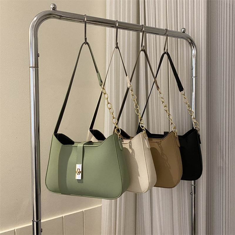 Buycenter Fashion Single-Shoulder Tote Bag - Stylish PU in Black & White - Buy Center