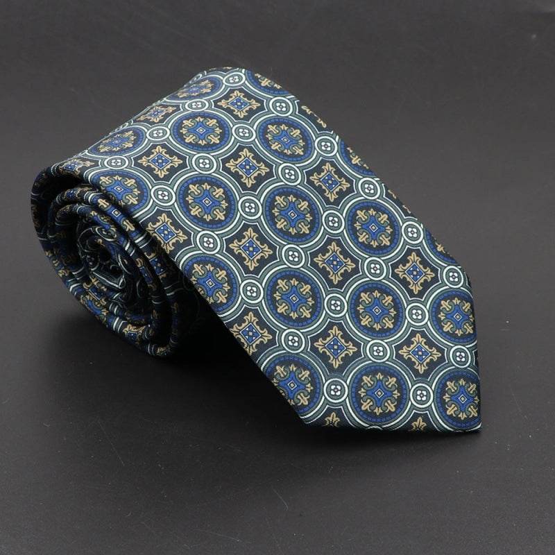 Super Soft Bohemian Silk Ties - Stylish 75mm Neckties for Any Occasion - Buy Center
