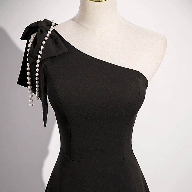 Buycenter Black Sleeveless Evening Dress - Elegant Long Skirt for Parties - Buy Center