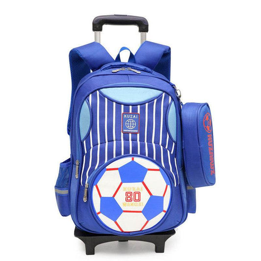 Dual-Purpose Stair Climbing Drag Bag for Students - Stylish & Durable - Buy Center