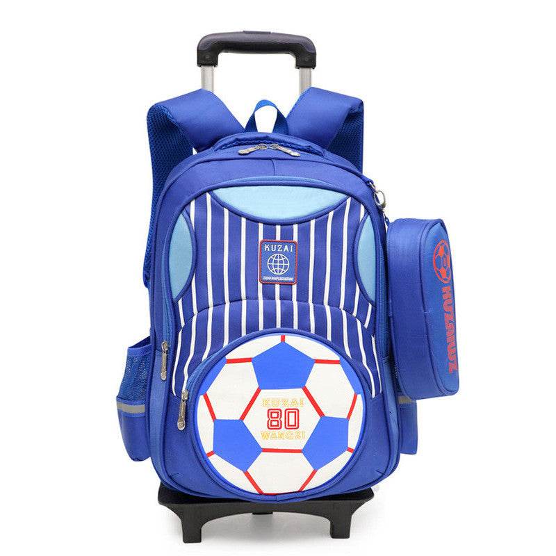 Dual-Purpose Stair Climbing Drag Bag for Students - Stylish & Durable - Buy Center