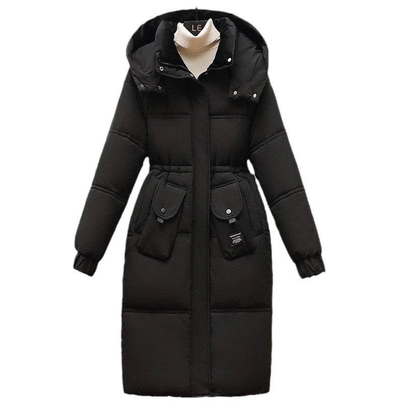 Women's Plus Size Cotton Padded Jacket - Stylish Overknee Winter Coat - Buy Center