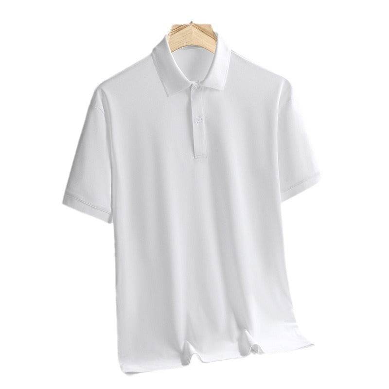 Buycenter Dad's Business Casual Lapel Half Sleeve Shirt - Summer Trendy - Buy Center