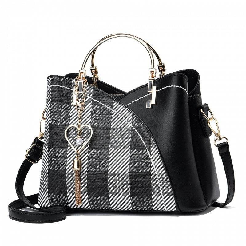 Women's Large Capacity Casual Fashion Backpack - Trendy Contrast Colors - Buy Center