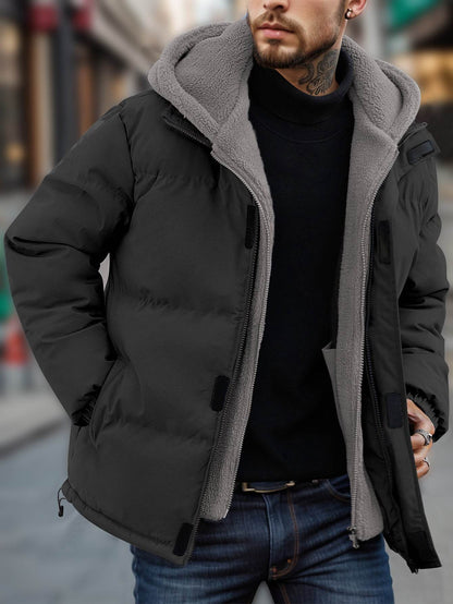 Men's Windproof Down Jacket - Stylish & Warm Winter Parka for 2025 - Buy Center