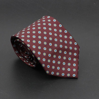 Super Soft Bohemian Silk Ties - Stylish 75mm Neckties for Any Occasion - Buy Center