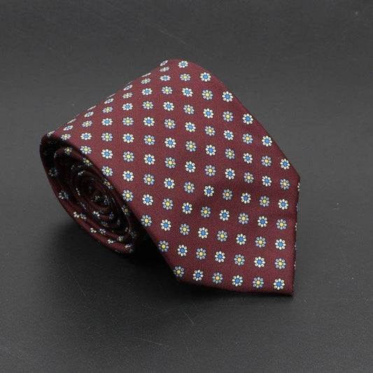 Super Soft Bohemian Silk Ties - Stylish 75mm Neckties for Any Occasion - Buy Center