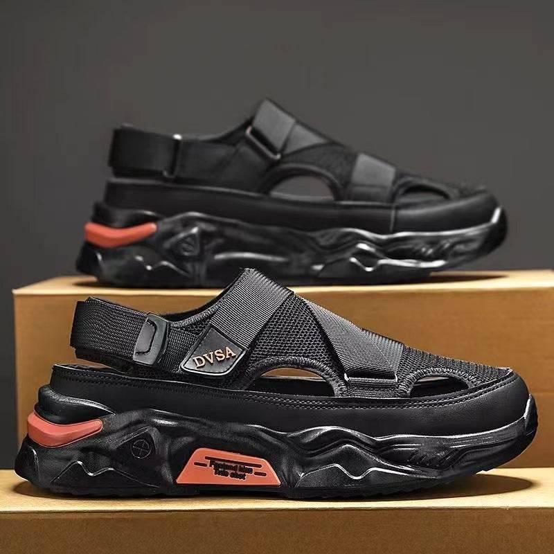 Lightweight Men's Summer Platform Sandals - Non-Slip Breathable Mesh - Buy Center