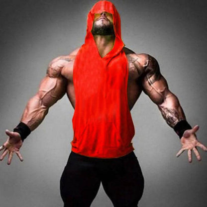 2023 Men's Hooded Sleeveless Cardigan Vest - Plus Size S-4XL Streetwear - Buy Center