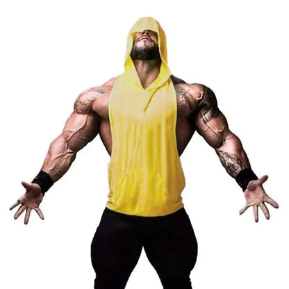 2023 Men's Hooded Sleeveless Cardigan Vest - Plus Size S-4XL Streetwear - Buy Center