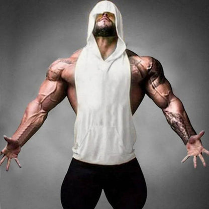 2023 Men's Hooded Sleeveless Cardigan Vest - Plus Size S-4XL Streetwear - Buy Center