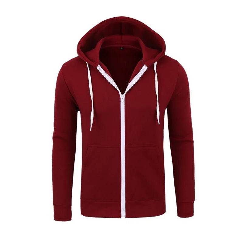 MRMT Men's Hooded Sweatshirt Jacket - Casual Zipper Pullover Hoodie - Buy Center