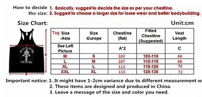 Men's Summer Muscle Vest - Casual Cotton Tank Top with Print Design - Buy Center