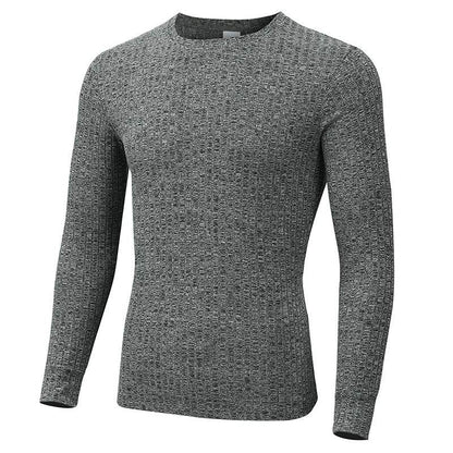 Muscleguys Casual Slim Fit Sweater - Men's Long Sleeve Pullover - Buy Center