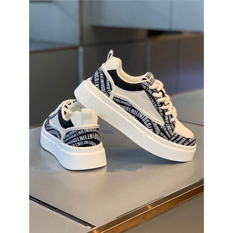 Buycenter Breathable Casual Sneakers - Wear-Resistant Thick Bottom Shoes - Buy Center