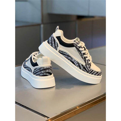 Buycenter Breathable Casual Sneakers - Wear-Resistant Thick Bottom Shoes - Buy Center