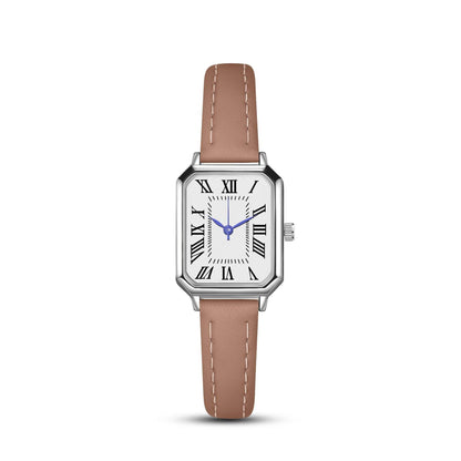 Artistic Silver Women's Quartz Watch - Thin Strap & Roman Dial Style - Buy Center