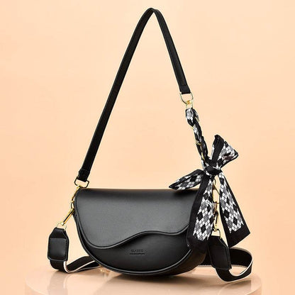 Light Luxury Women's Crossbody Bag - Stylish Saddle Bag for Everyday Use - Buy Center