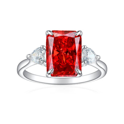 Buycenter S925 Colorful Rhinestone Ring - Stylish Women's Jewelry - Buy Center
