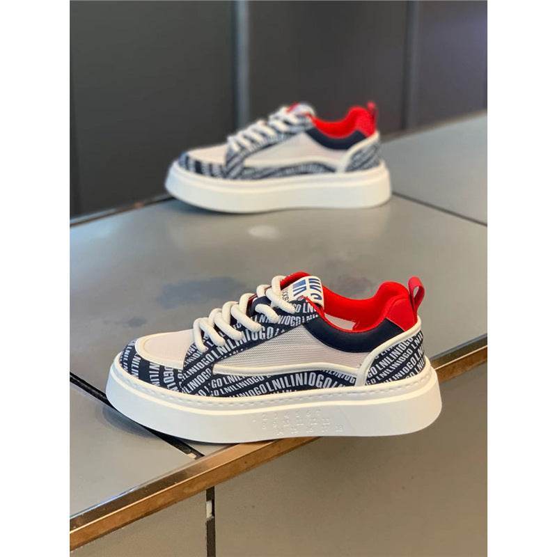 Buycenter Breathable Casual Sneakers - Wear-Resistant Thick Bottom Shoes - Buy Center