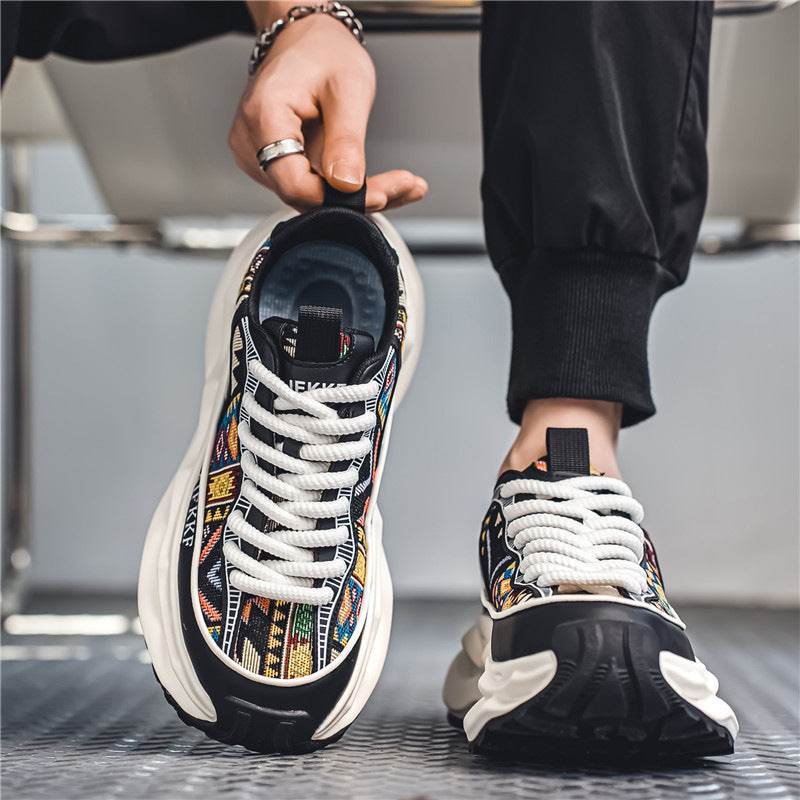 Buy Center Men's Casual Sneakers - Breathable Height Increasing Dad Shoes - Buy Center