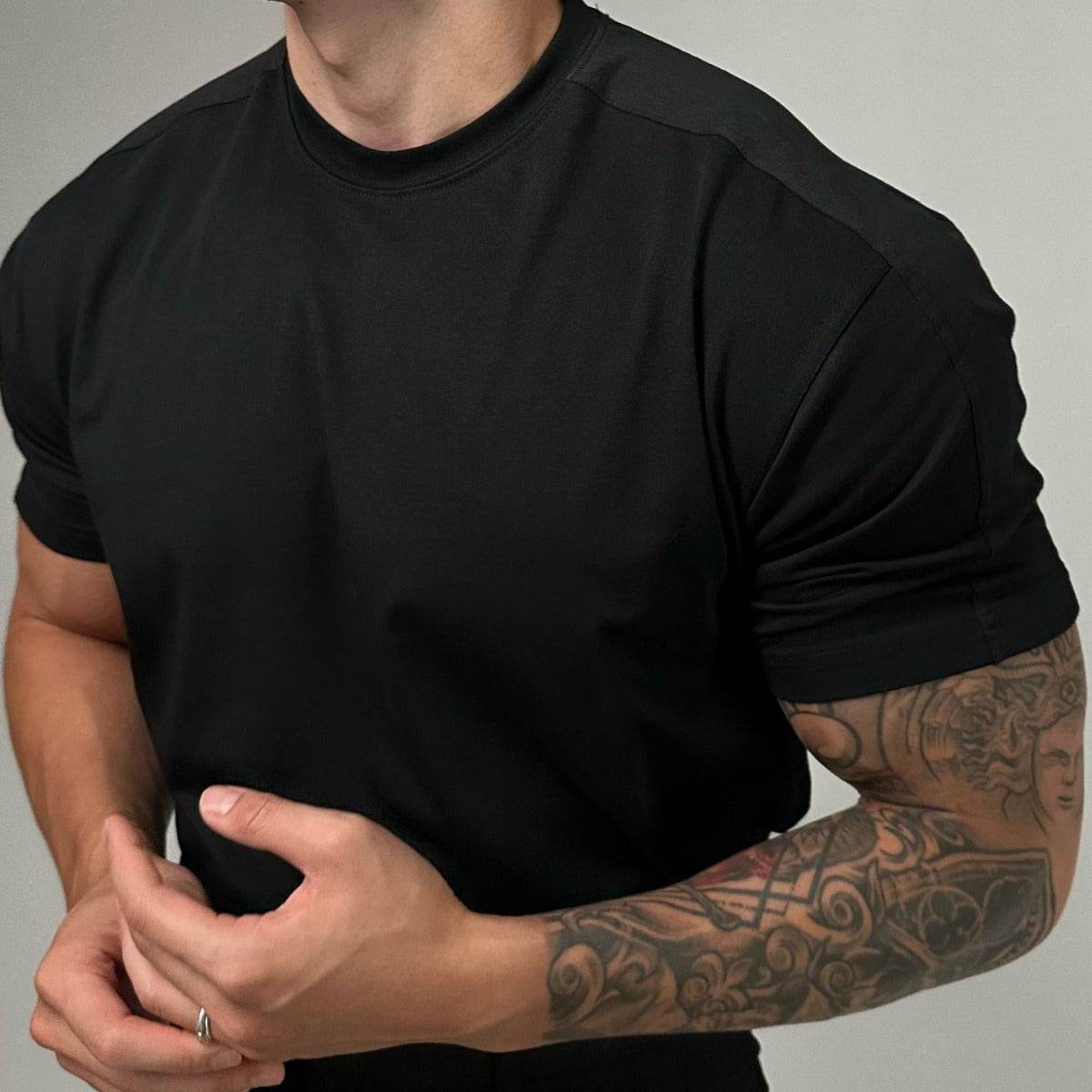 American Retro Men's Summer Short Sleeve Shirt - Casual Solid Color Styles - Buy Center
