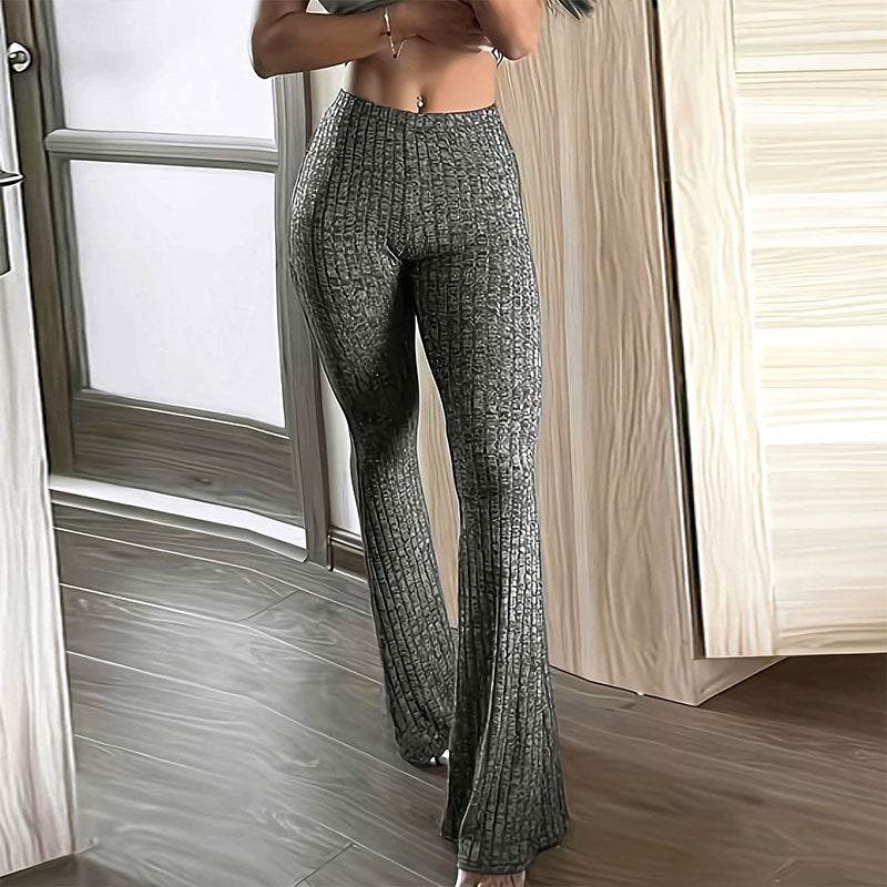 Peach Hip Raise Bootcut Leggings - Stylish Women’s Stretch Trousers 2025 - Buy Center
