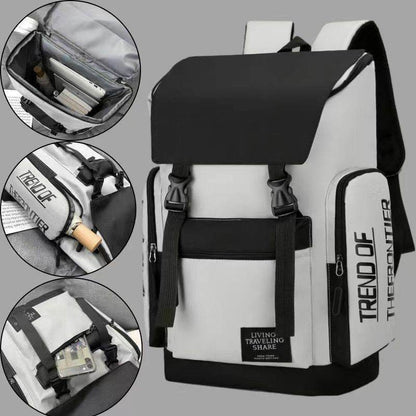 Stylish Schoolbag Backpack - Large Capacity for Trendy High School Students - Buy Center