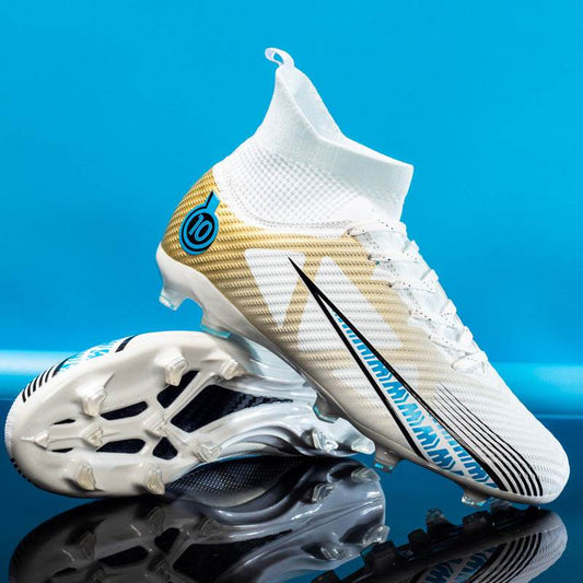 Men's High-Top Soccer Shoes - Breathable Comfort & Ankle Support - Buy Center