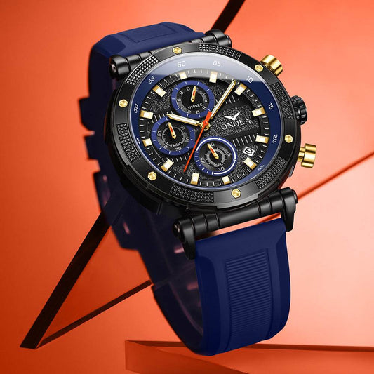 Buycenter Fashion Multi-functional Quartz Tape Watch - Waterproof & Stylish - Buy Center