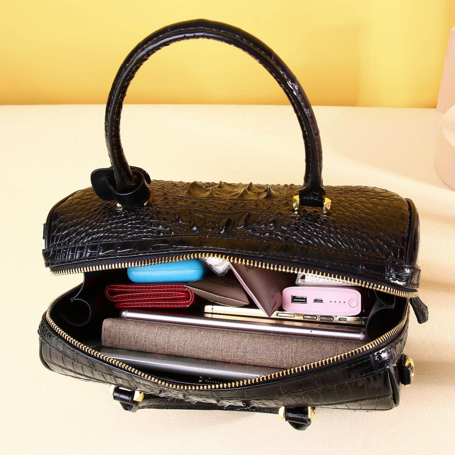Buycenter Ladies Classic Pillow Shoulder Bag - Elegant Crossbody Tote - Buy Center