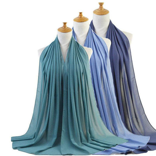 Pearl Chiffon Bubble Scarf - Women's Lightweight Summer Elegance - Buy Center