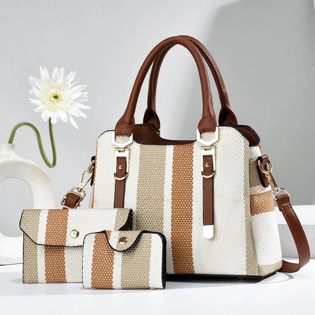 Stylish Canvas Crossbody Handbag - Large Capacity for Moms & Sons - Buy Center
