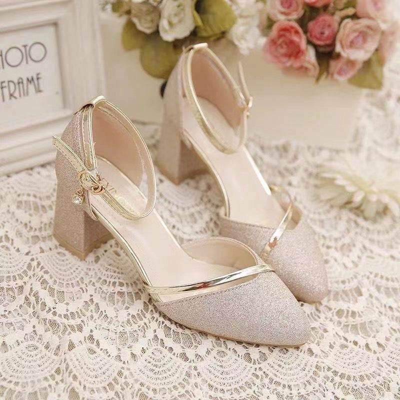 Trendy Women's Buckle Sandals - Stylish Korean Design in 3 Colors - Buy Center